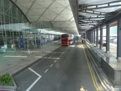香港国際空港からタクシー